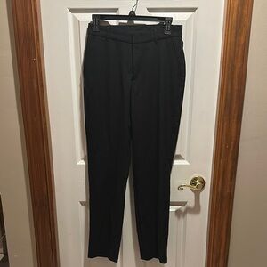 Van Heusen Black Formal Straight-Leg Pants